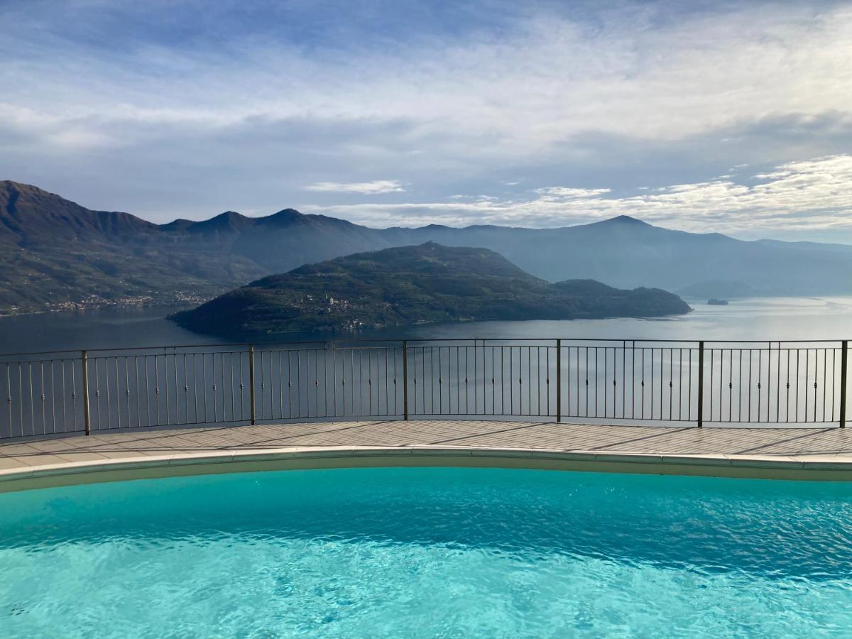 Appartamento Grande Terrazza Vista Lago Parzanica Екстериор снимка