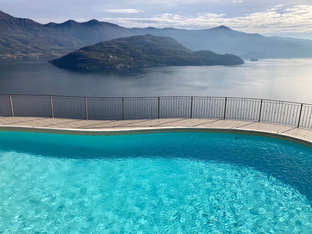 Appartamento Grande Terrazza Vista Lago Parzanica Екстериор снимка